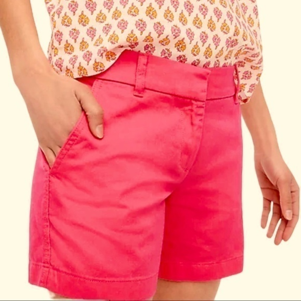 NWT Banana Republic 5” Classic Chino City Shorts – Burnt Orange – Size 4 - Picture 9 of 10